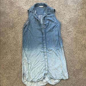 beachlunchlounge Blue Ombre Sleeveless Shirt